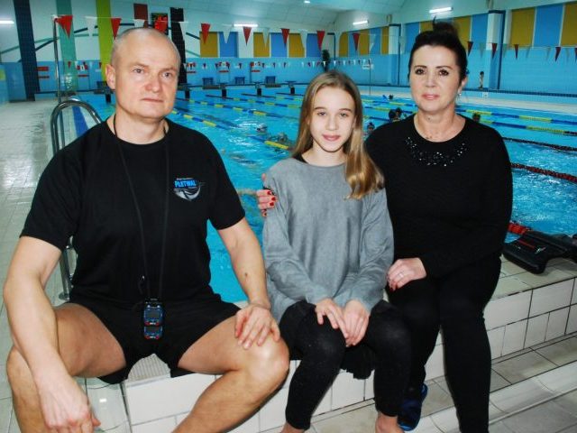 Karolina nasza pływacka torpeda